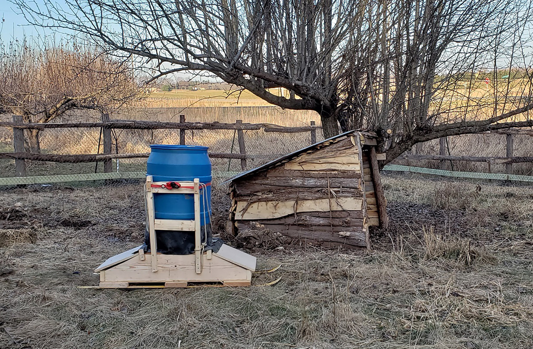 How to Build a Portable Pig Feeder